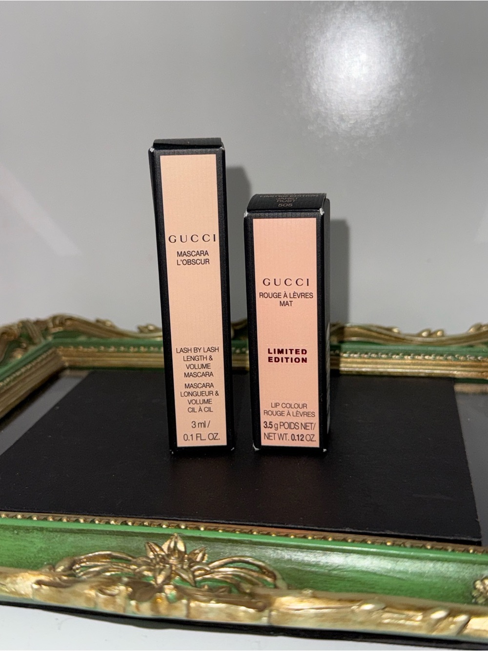 Gucci Lipstick & Mini Mascara